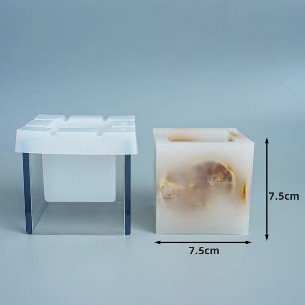 Candle Holder mold (Square) 方形蠟燭台模