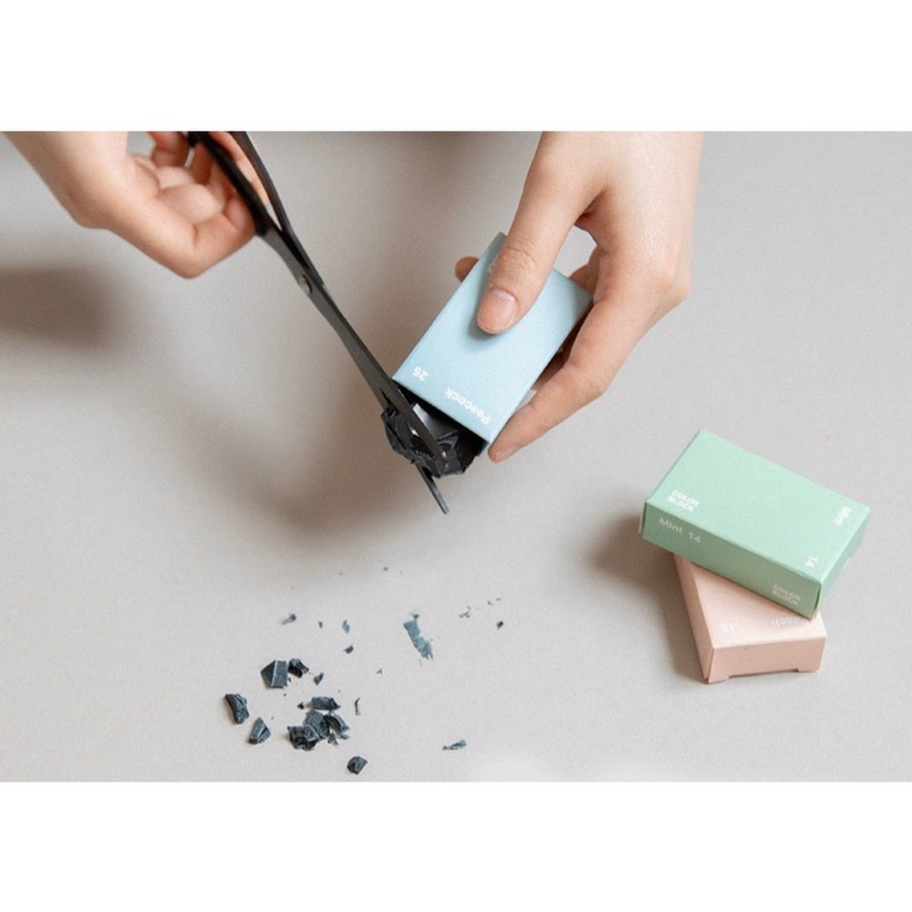 CW - 28 Color Block Set (Blue/Grey case) 固體顏料色塊28色