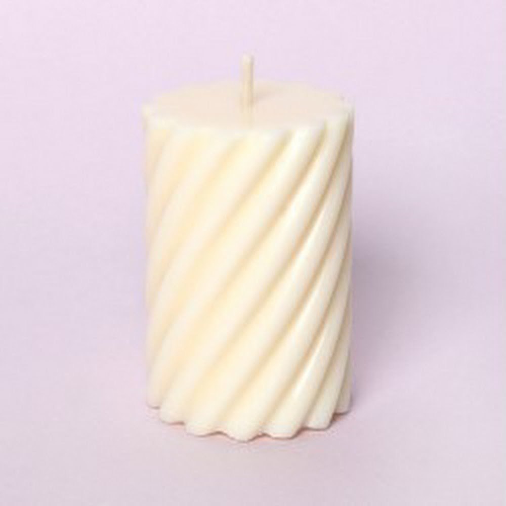 Spiral candle mould 螺旋紋柱模