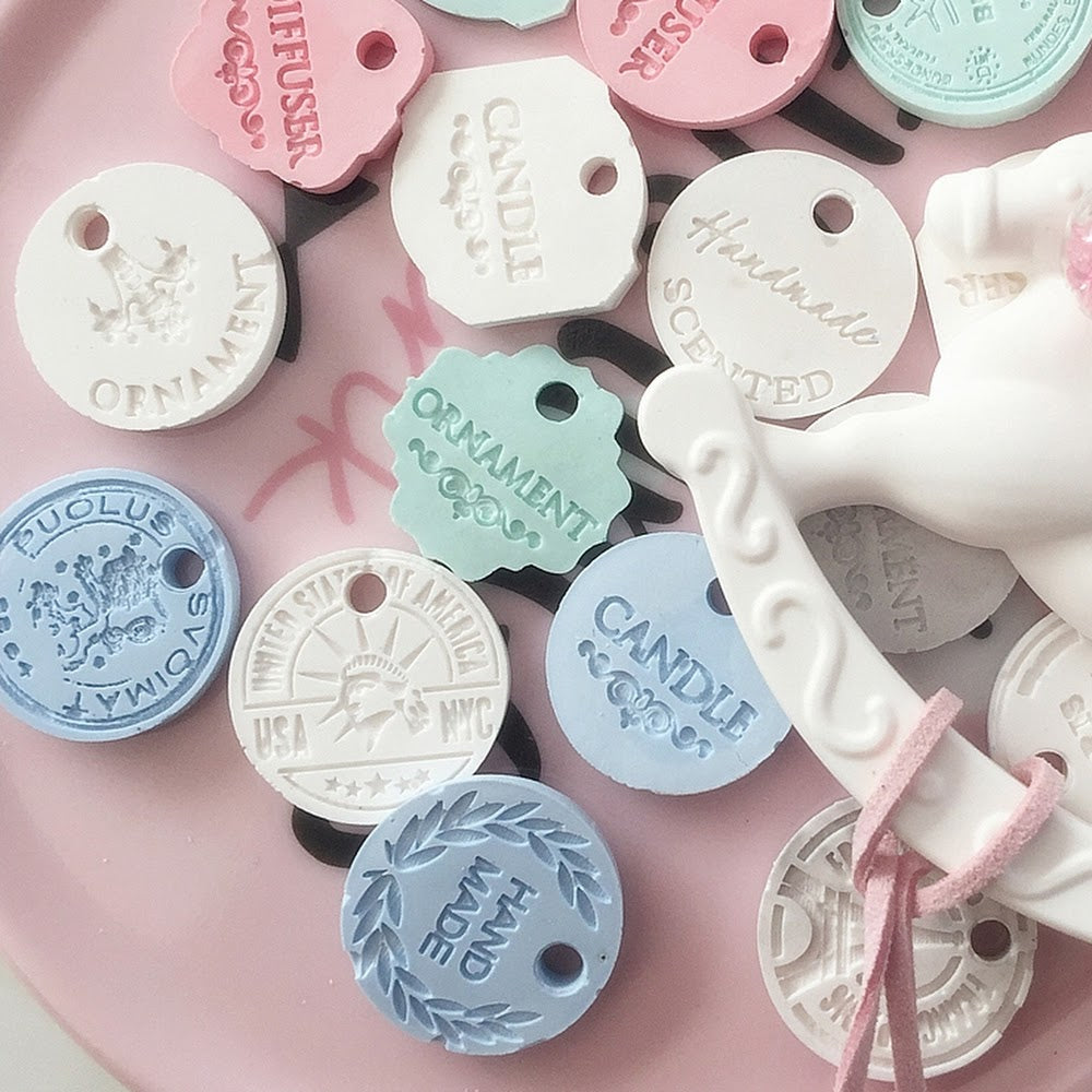 Small Gypsum Tag Mould 香薰石膏掛牌模具