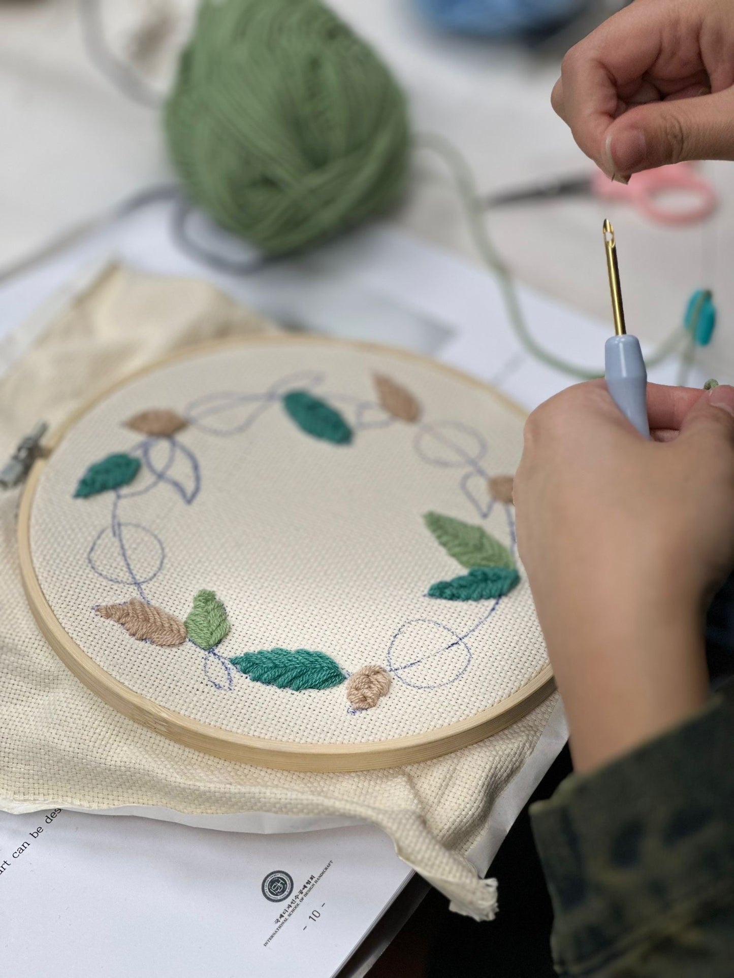 ISDH PUNCH NEEDLE COURSE [俄羅斯刺繡師資證照課程]
