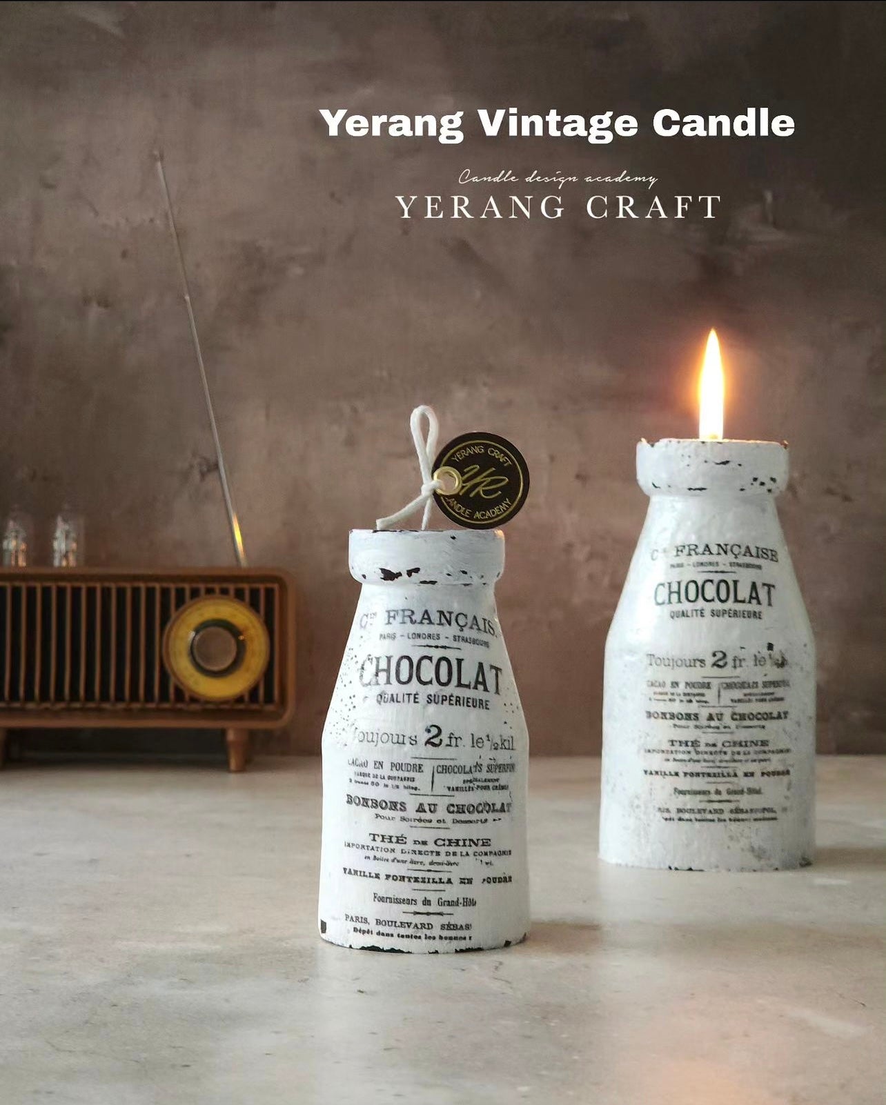 YERANG VINTAGE CNADLE COURSE [韓國復古蠟燭證書課程]