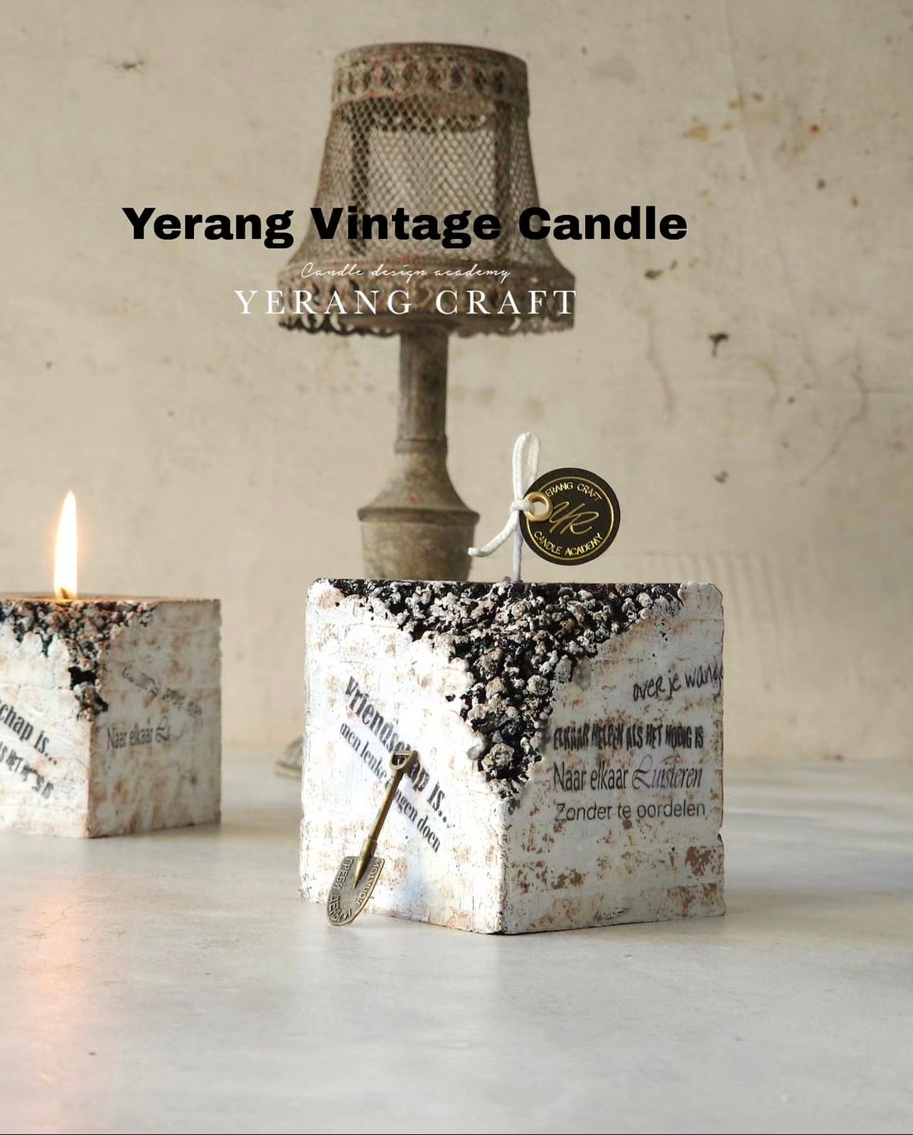 YERANG VINTAGE CNADLE COURSE [韓國復古蠟燭證書課程]