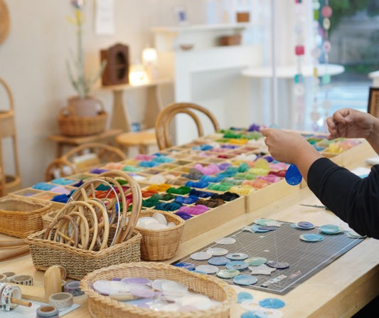HANDCRAFTED ART GALLERY JISO SHELL CHIME MOBILE COURSE [韓國天然貝母工藝設計師資課程]