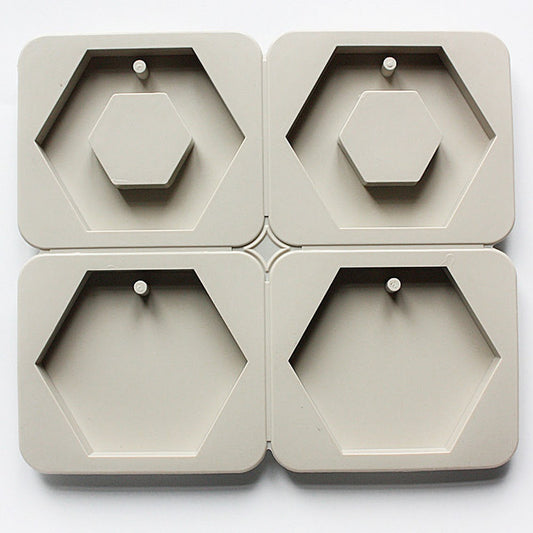 Tablet Mold (Hexagon) 蠟牌/石膏牌模 (6邊形)